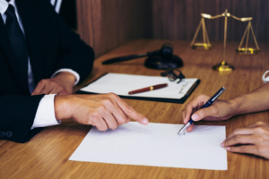 Consultation between a lawyer and client