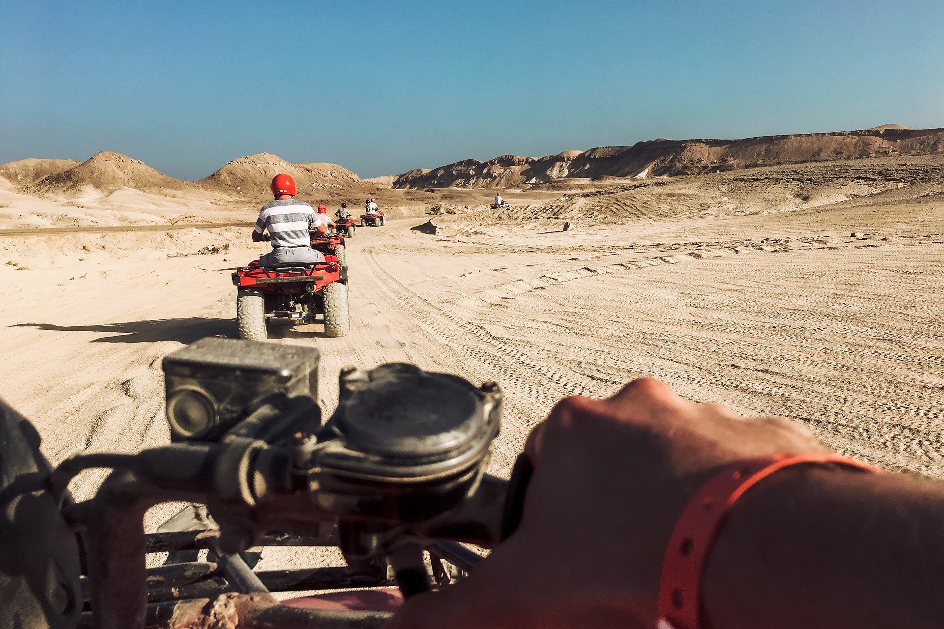 Driving an ATV