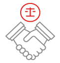 Client-focused attorneys & staff icon
