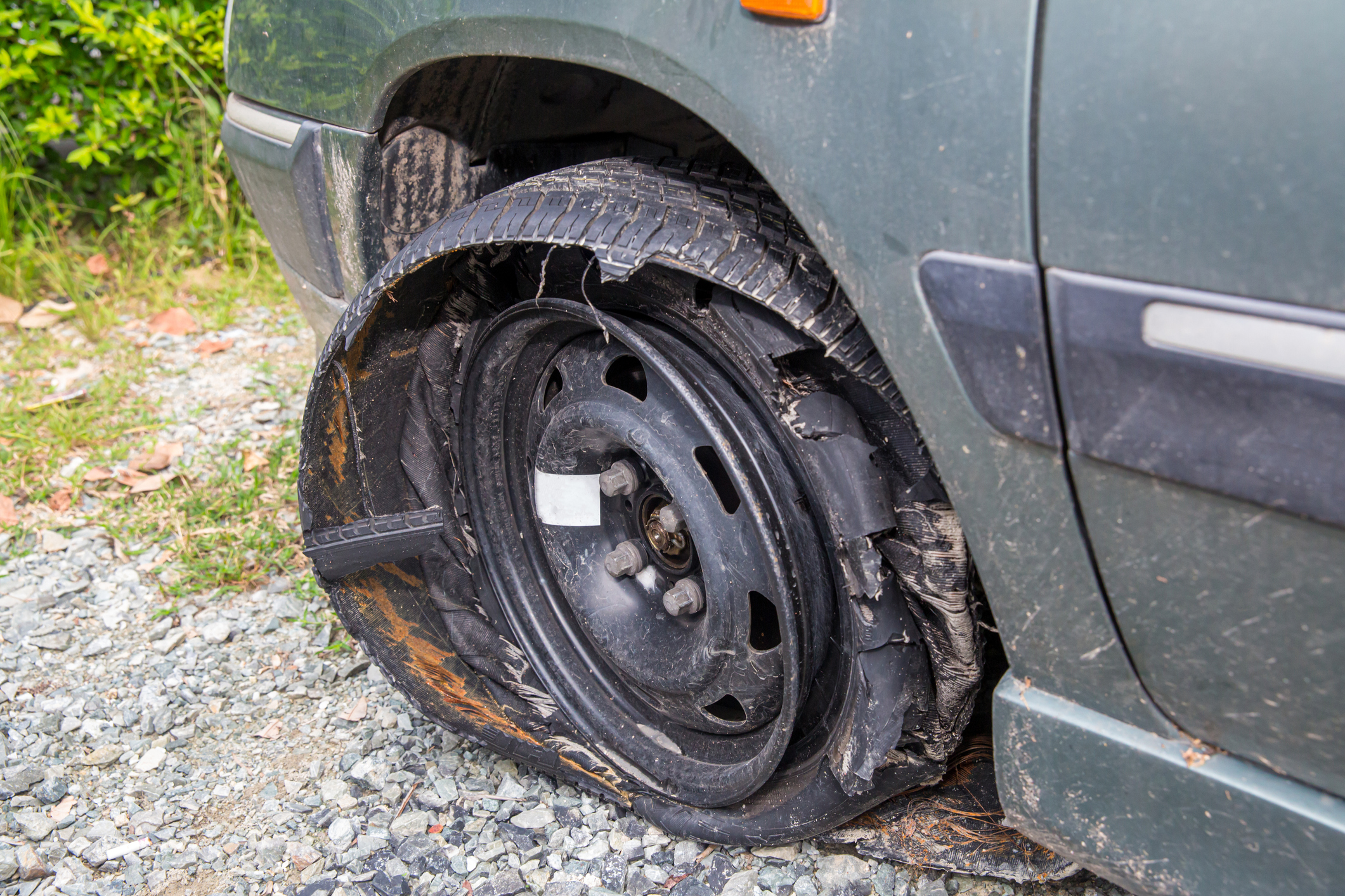 Tire blowout | Las Vegas blowout