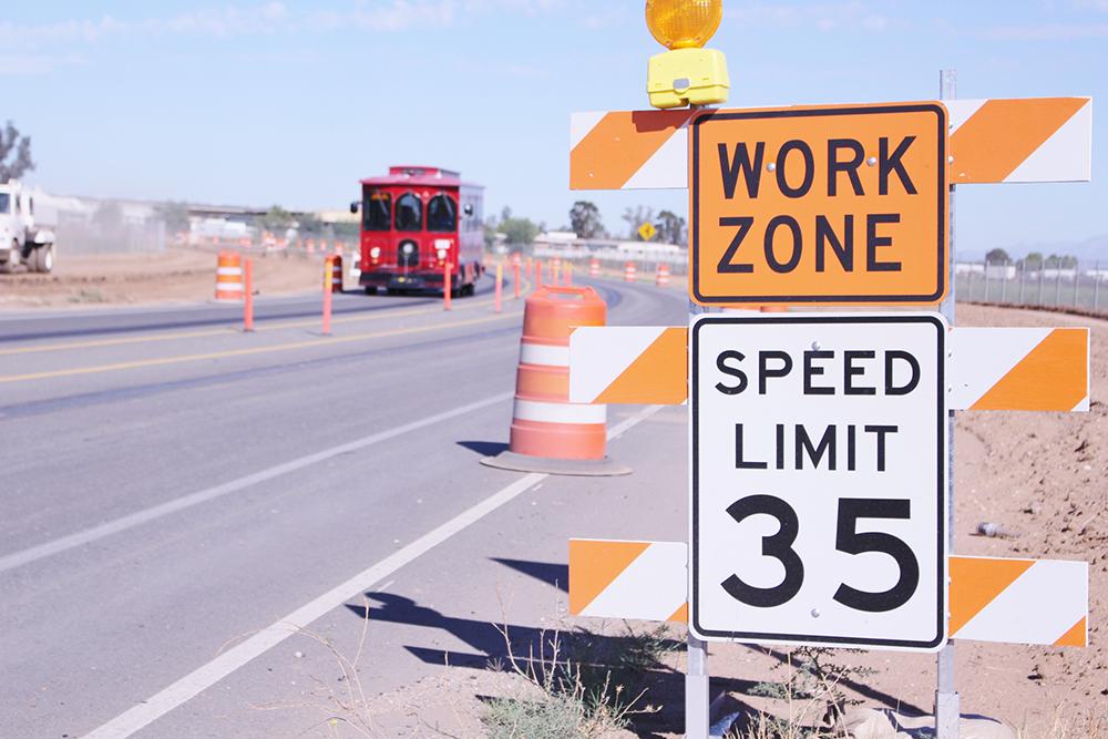 Sped limit sign | Nevada has some significant work zone laws, but are you familiar with them? Our Las Vegas Construction Zone Accident Lawyer will help.