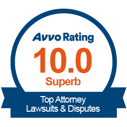 Avvo rating of 10