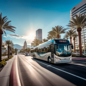 bus driving in las vegas