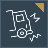 Semi-truck accidents - Icon