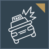 Taxi Accident Icon