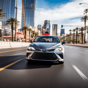 Toyota driving in Las Vegas | Nevada Rideshare injury attorneys