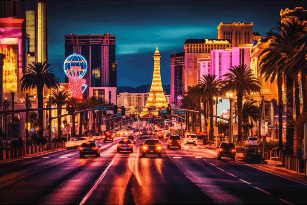 4th of july vegas strip